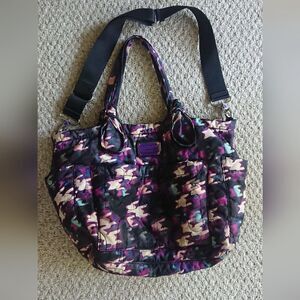 Marc By Marc Jacobs Core Pretty Elizababy Shoulder Diaper Bag - purple and muti